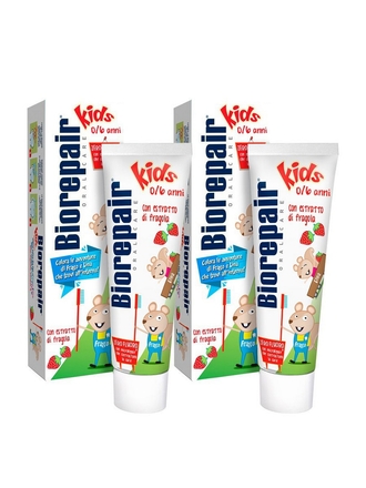 BIOREPAIR Набор детских зубных паст для самых маленьких, 2 шт