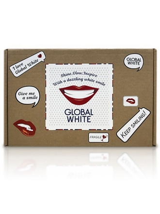 GLOBAL WHITE Набор для отбеливания зубов