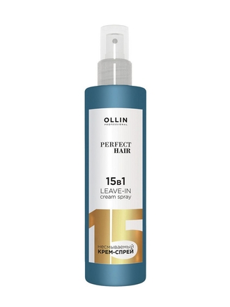 Ollin Professional Крем-спрей PERFECT HAIR многофункциональный 15 в 1 несмываемый, 250 мл