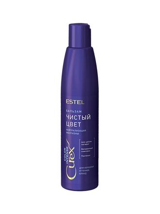 ESTEL Бальзам Серебристый для волос холодных оттенков блонд СUREX COLOR INTENSE
