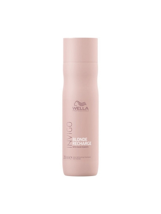 Wella Professionals Invigo Blond Recharge - Шампунь-нейтрализатор желтизны для холодных светлых оттенков 250 мл
