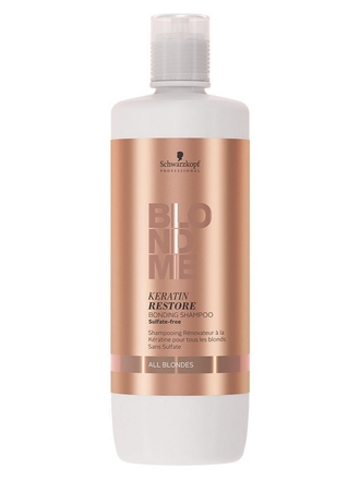 Schwarzkopf Professional Blondme бондинг - шампунь кератиновое восстановление для волос блонд, 1000 мл