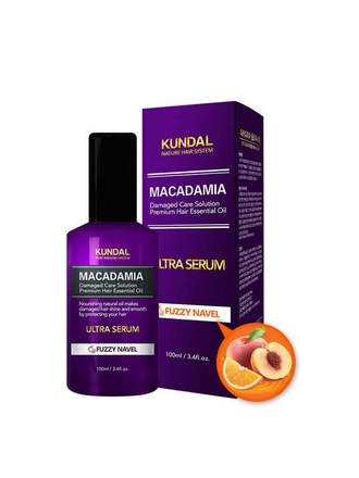 Kundal Сыворотка для волос Kundal Makadamia Ultra Serum FUZZY NAVEL, 100 мл