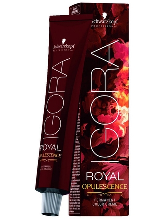 Schwarzkopf Professional Краситель для волос Igora Royal Opulescence 3-19 Тёмный коричневый сандрэ фиолетовый, 60 мл