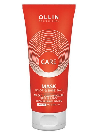 Ollin Professional Маска CARE для окрашенных волос Сolor & Shine Save, 200 мл