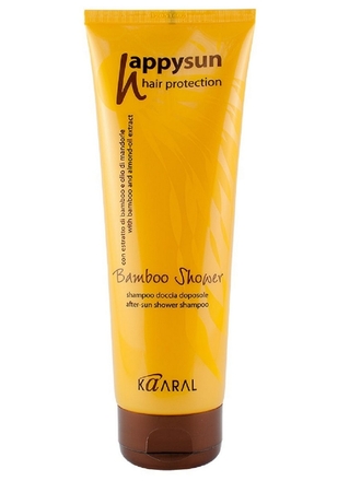 Kaaral Шампунь для волос с экстрактом бамбука Happy Sun Bamboo Shower, after-sun shower shampoo, 250мл
