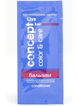Concept Бальзам для окрашенных волос Highlight targeting Conditioner 15 мл
