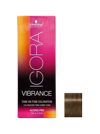 Schwarzkopf Professional Демиперманентный крем-краситель без аммиака Igora Vibrance 7-0 Средний русый натуральный 60 мл