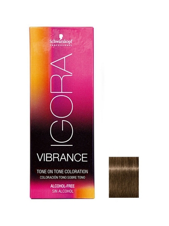Schwarzkopf Professional Демиперманентный крем-краситель Igora Vibrance 7-00 Средний русый натуральный экстра 60 мл
