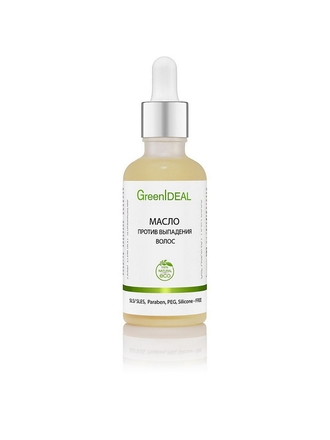 GreenIDEAL Масло против выпадения волос (натуральное)