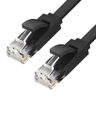 Greenconnect Коммутационный шнур кабель cat6 сетевой литой медный патч-корд RJ45 быстрый интернет 025м