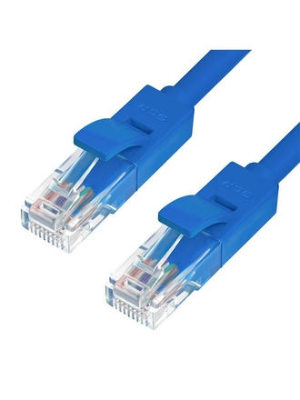 Greenconnect Патч-корд прямой 20m LSZH UTP кат5e, 24 AWG, литой, ethernet high speed 1 Гбит/с, RJ45