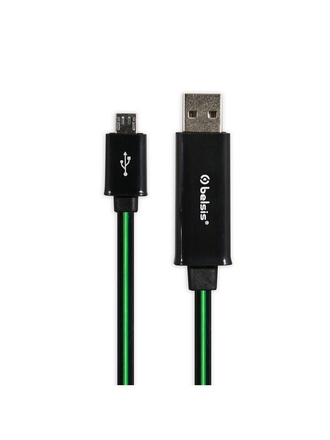 Belsis Кабель micro-usb с диодной индикацией