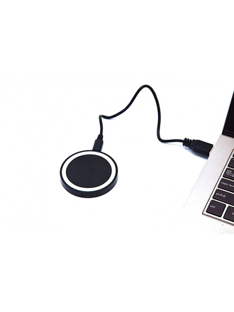 BRADEX Аккумулятор беспроводной круглый для смартфонов с Micro USB разъемом