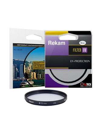 Rekam Светофильтр Rekam UV 72мм для фотоаппарата (ультрафиолетовый), RF-UV72