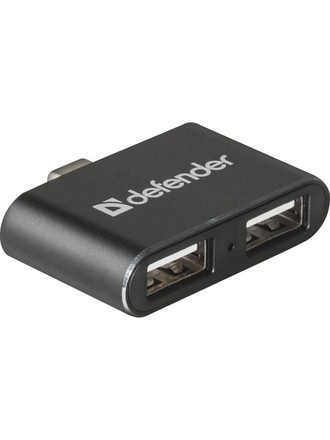 Defender Универсальный USB разветвитель Quadro Dual