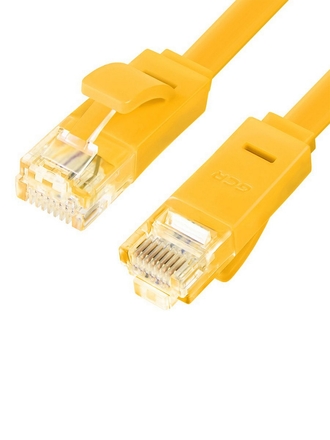Greenconnect Коммутационный шнур кабель cat6 сетевой литой медный патч-корд RJ45 быстрый интернет 015м
