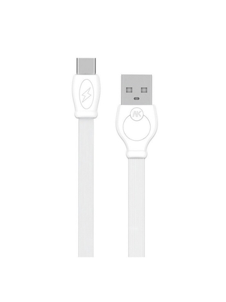 WK Кабель USB-Type-C WDC-023 White 1m