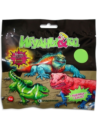 DeAgostini Фигурка DeAgostini Игуаны и Кo 1 игрушка