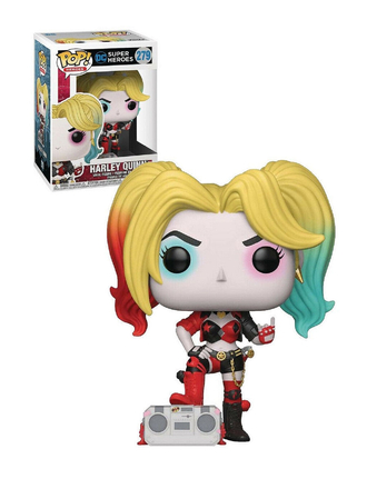Funko Фигурка POP! Vinyl: DC: Harley Quinn w/ Boombox (Exc)