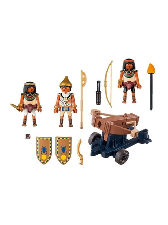 Playmobil Римляне и Египтяне: Египетский солдат с Баллистой
