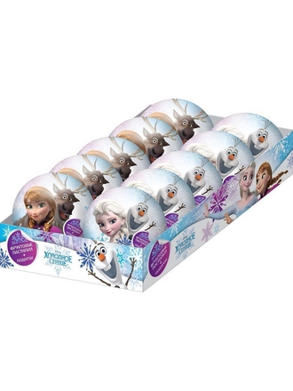 Фруктовые пастилки DISNEY ХОЛОДНОЕ СЕРДЦЕ FRUITLES в жестяном шаре с магнитом 6 шт по 5г. Конфитрейд