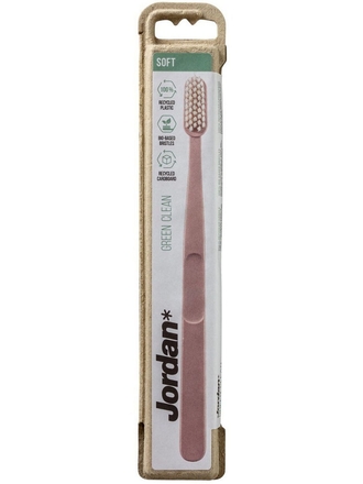 Зубная щетка GREEN CLEAN Soft, мягкая Jordan*
