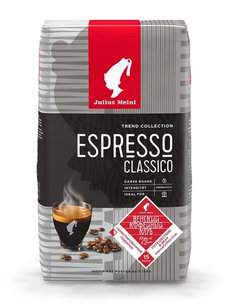 Эспрессо Классико Тренд Коллекция, кофе в зёрнах, 1кг Julius Meinl