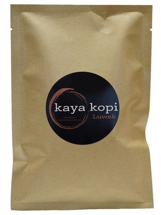 Кофе в зернах Kaya Kopi Luwak, Кайа Копи Лювак 100гр Kaya Kopi Luwak