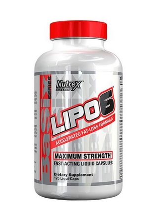 Жиросжигатель Nutrex Lipo 6 120 капс NUTREX