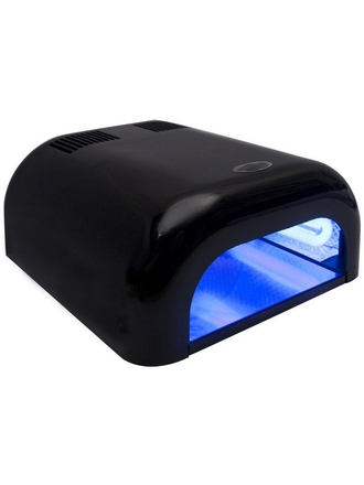 Уф-лампа 36W Tunnel Econom, черная Planet Nails