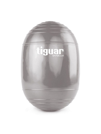 Мяч овальный для йоги и пилатеса Tiguar, серый Tiguar