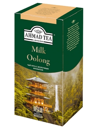 Чай Милк Улун, с ароматом молока, оолонг, пак. в к/фольги, 25х1,8г Ahmad Tea