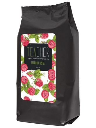 Чай Малина мята 500г TEACHER