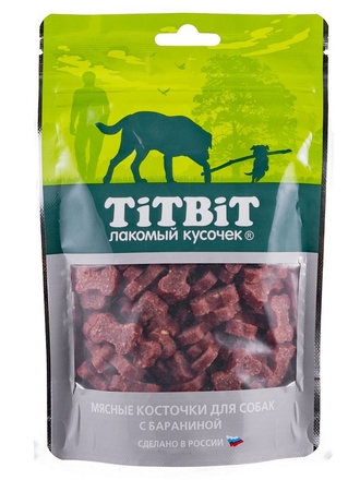 Косточки мясные для собак с бараниной TiTBiT