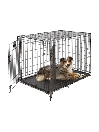 Клетка iCrate 107х71х76h см 2 двери черная MidWest