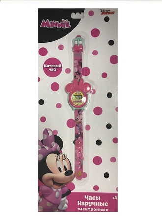 Часы наручные электронные Disney Minnie Mouse (Минни Маус) Disney