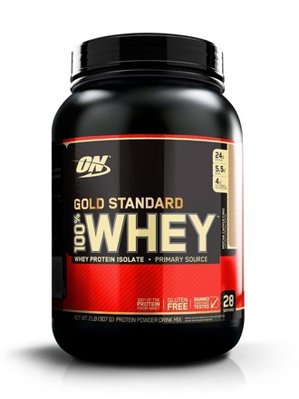 Протеин Gold Standard 100% Whey 2 lb (907 г.) - Мокко капучино Optimum Nutrition