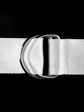 Ремень тканевый. Пояс с двойным кольцом. 38мм. Belt