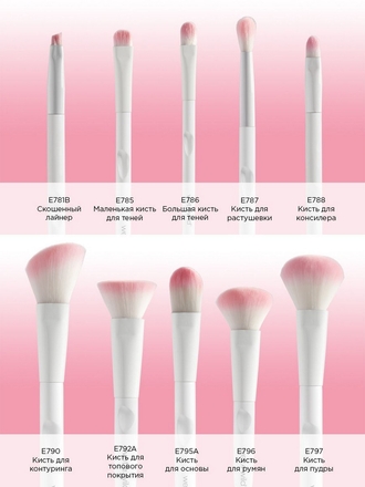 Кисть Для Нанесения Макияжа Brush E790 contour brush Wet n Wild