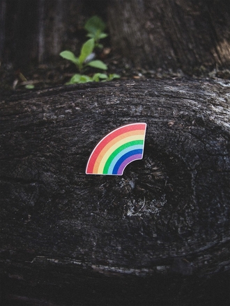Брошь-значок Радуга Pepper Pin