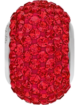 Шарм для браслета, красный Siam, Dark Red, 1 шт SWAROVSKI.