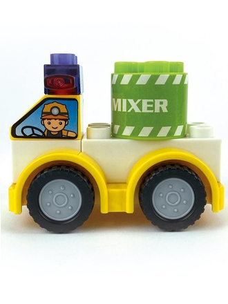 Конструктор для малышей, Профессия, IQ Baby, Brick, Машинка Город Игр