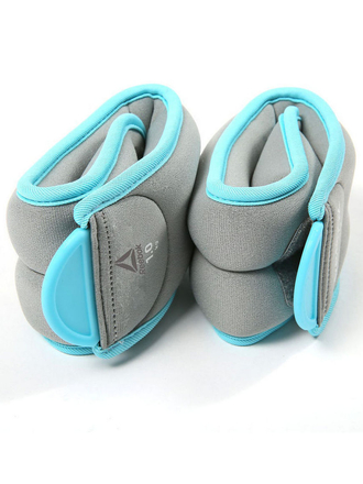 Утяжелители на лодыжки 1kg, бирюзовые (пара) Reebok