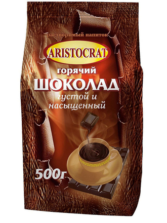Горячий шоколад Густой и насыщенный 500г Aristocrat