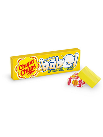 Жевательная резинка big babol со вкусом банана, 24шт по 21г Chupa Chups