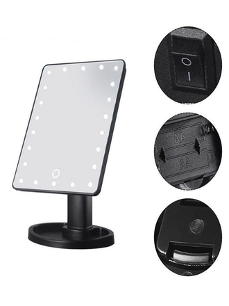Зеркало настольное косметическое с LED подсветкой для макияжа XG-RUSLAND