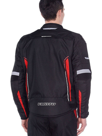 Мотокуртка Bostun 2 Black/Red Vmoto