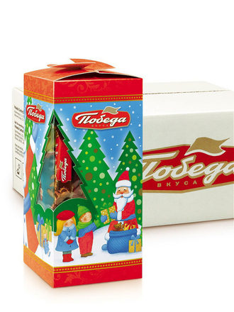 Новогодний Подарочный Набор Победа вкуса (красный) 500 гр/6шт. Победа Вкуса