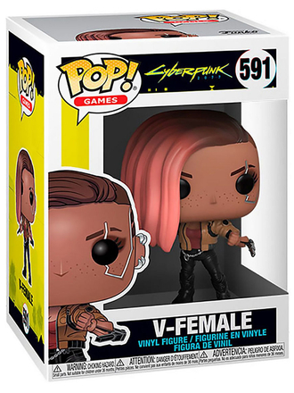 Фигурка Funko POP! Vinyl: Games: Cyberpunk 2077: V-Female 47510 Funko